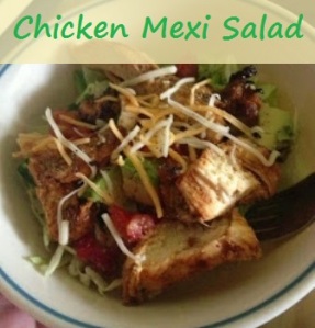 chicken Mexi salad